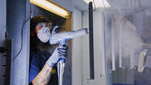 IAC paint booth